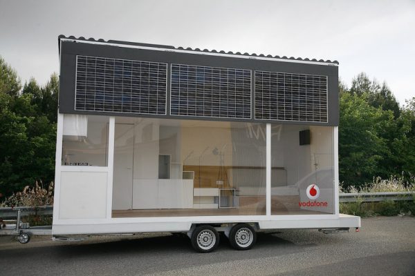 La Casa Móvil Vodafone tiny house exterior
