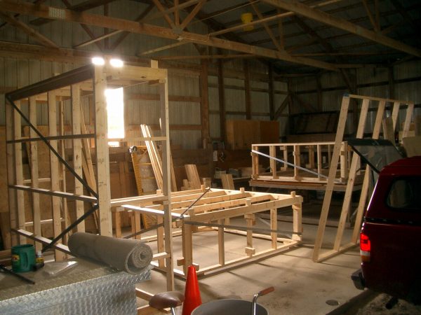 my-summer-project-tiny-house-framed my-summer-project-tiny-house-framed