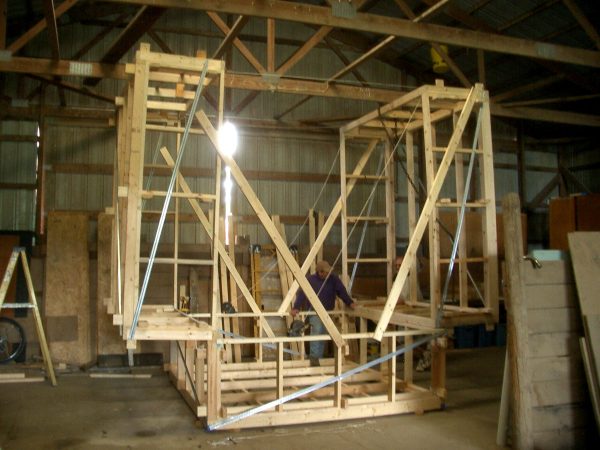 my-summer-project-tiny-house-walls-up my-summer-project-tiny-house-walls-up