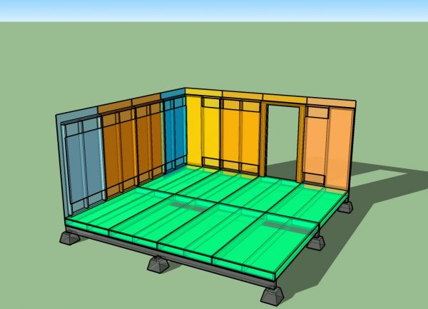 panel system 3 - left wall panel system 3 - left wall