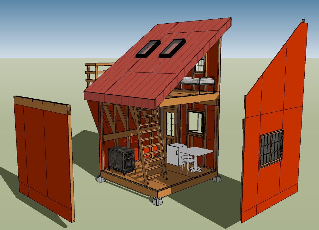 An Aerodynamic Tiny House Design Pictures to pin on Pinterest