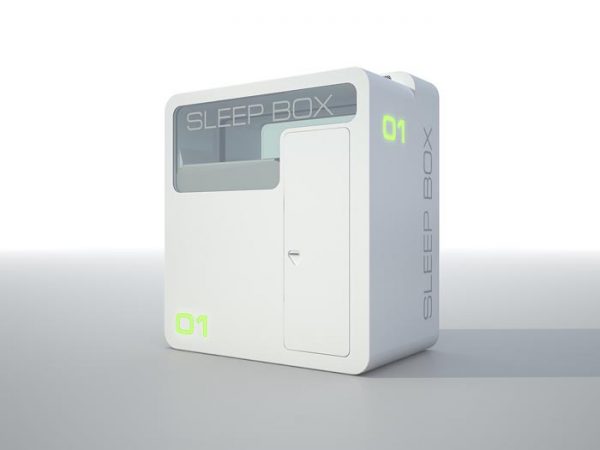 sleepbox exterior front sleepbox exterior front