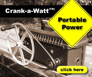 Crank-a-Watt Portable Power Station